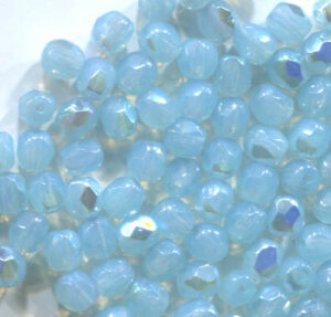 4mm Facettiert OPAL AQUA AB 61000/28701