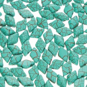 MATUBO® GEMDUO® OPAK TURQUOISE GREEN/ BROWN IONIC 02010/24614