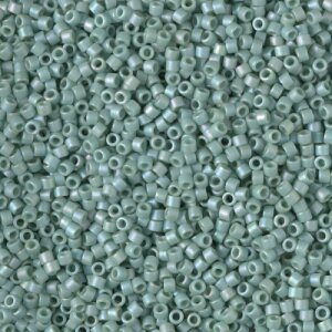 11/0 Delica Matte Opaque Glazed Sea Opal AB  2313