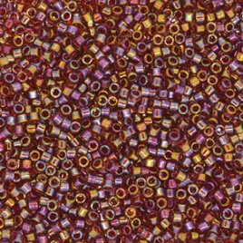 11/0 Delica Fancy Lined Rust 2375