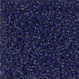11/0 Delica Duracoat Opak Dyed Cobalt 2144