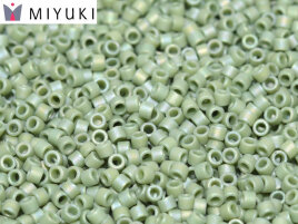 11/0 Delica Matte Opaque Glazed Pistachio AB 2310
