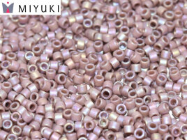 11/0 Delica Matte Opaque Glazed Dark Beige AB 2321