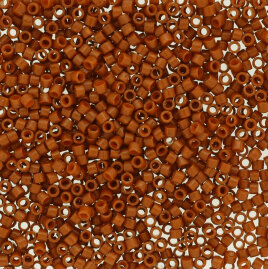 11/0 Delica Opak Duracoat Dyed Terracotta  2352
