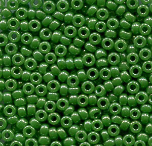 50gr. 15/0 Roc. Opak Green Lüsternd 431