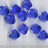 10mm Swarovski Sapphire