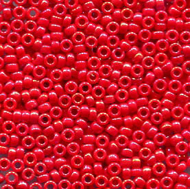 50gr. 15/0 Roc. Opak Red Luster 1943