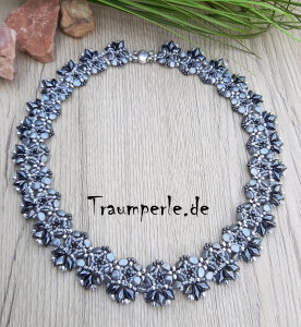 Anleitung Kette Rio Schwarz/Silber von Tanja Fritsche