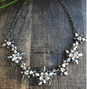 Anleitung Kette Stardust Silber von Tanja Fritsche