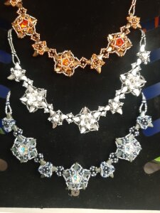 Anleitung Kette Stardust von Tanja Fritsche