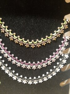 Anleitung Schema Collier Jeromine Grün/Braun von par Puca