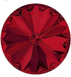 8mm Rivoli Swarovski Light Siam