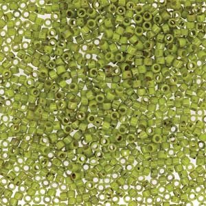 11/0 Delica Opak Chartreuse Picasso 2265