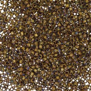 11/0 Delica Opak Brown Picasso 2267