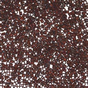 11/0 Delica Opak Red Picasso 2263