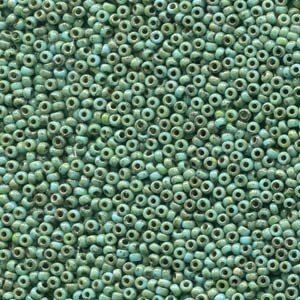 11/0 Roc. Opak Seafoam Green Picasso 4514