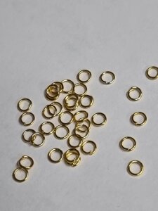 Splitring Goldfarben 5mm