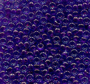 50gr. 15/0 Roc. Fuchsia Lined Aqua Luster 352