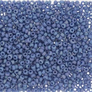 11/0 Roc. Matt Opak Glaze Rainbow Soft Blue 4749