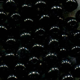 3mm Glasperlen JET ( SCHWARZ ) 23980
