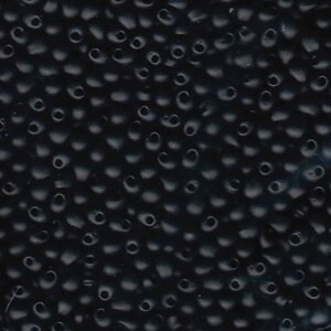 3,4mm Tropfen Matt Schwarz 401F