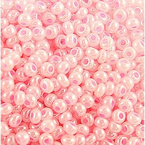 250gr. 2,6mm Rocailles Ceylon Rosa 37173