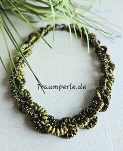 Anleitung Kette LolliPop in Grün von Tanja Fritsche
