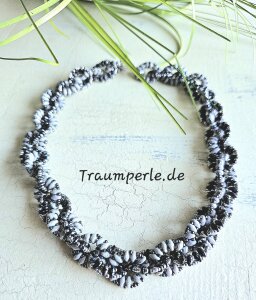 Anleitung Kette LolliPop in Schwarz von Tanja Fritsche