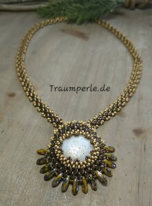 Anleitung Anhänger Peacock Braun von Tanja Fritsche