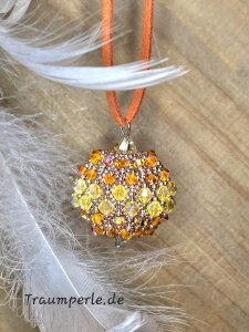 Anleitung Anhänger Igelchen Klein Orange von Tanja...
