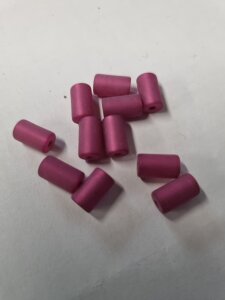10 x 6mm Polaris Aubergine Matt