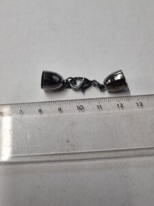 10mm Klebeverschluß Schwarzfarben