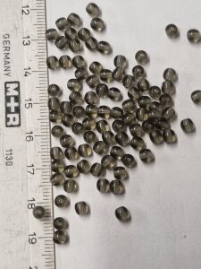 4mm Glasperlen Black Diamond