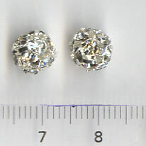 8mm Crystalrondell Kugel