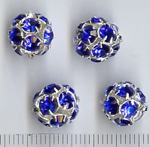 10mm Crystalkugel Sapphire