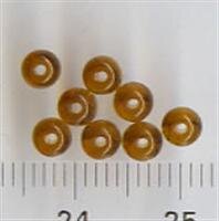 4mm Glasperlen Braun