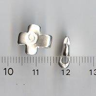 Metallanhänger Silberfarbend