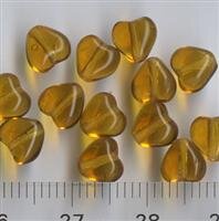 Perlen (Herzform) Topaz