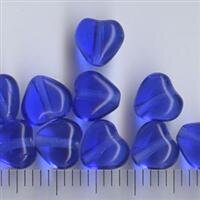 Perlen (Herzform) Blau