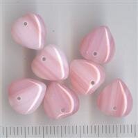 Perlen (Herzform) Rosa