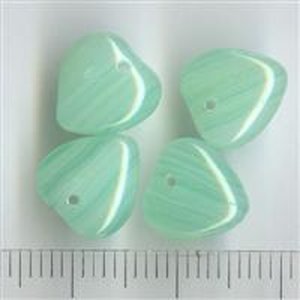 Perlen (Herzform) Grün