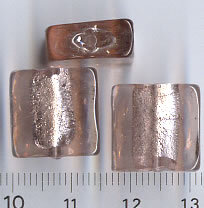 Glasperlen Quadrat Violet