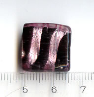 Glasperlen Quadrat Violet