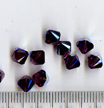 6mm Swarovski Amethyst AB