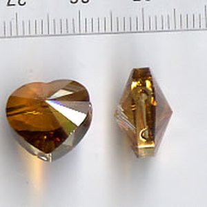 Swarovski Herz Crystal Copper