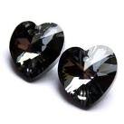 Swarovski Herz Silver Night