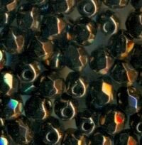 3mm Facettiert Metallic Bronce