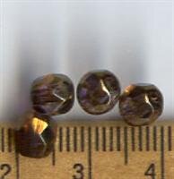 6mm Facettiert Crystal Goldbronze