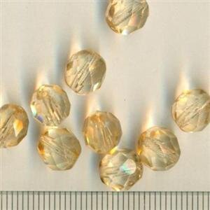 8mm Facettiert Apricot