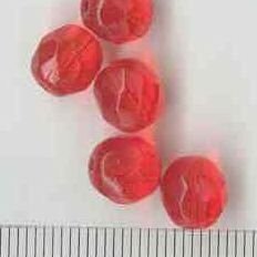 8mm Facettiert Orange